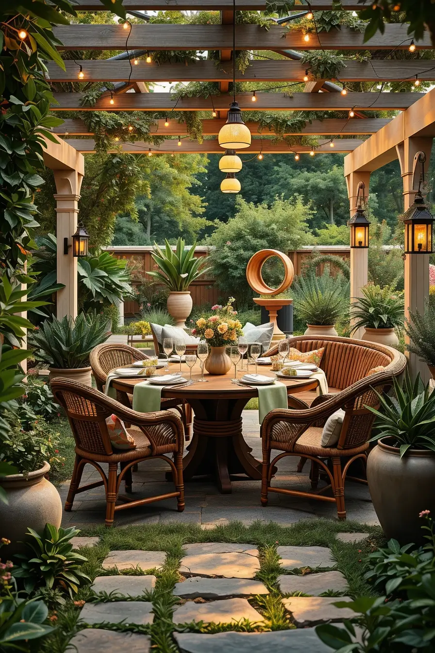 52 Outdoor Dinner Parties 2026: Stylish Curved Furniture And Modern Designer Ideas