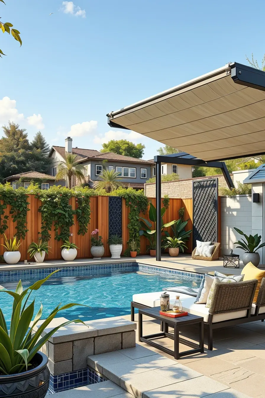 60 Outdoor Pool Area Above Ground 2026 Ideas For A Stylish Backyard Upgrade