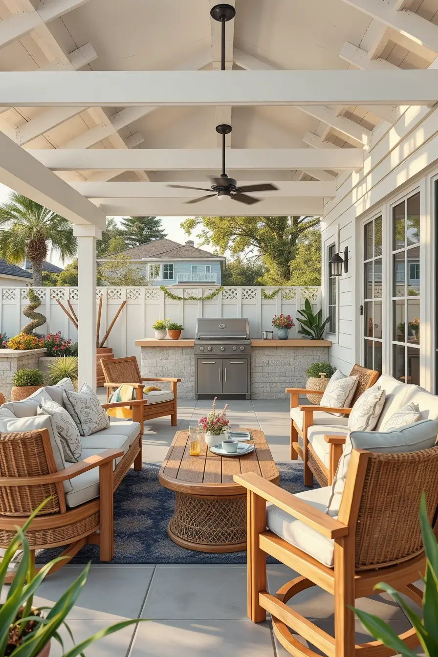 56 BBQ Patio Ideas 2026 For Stylish And Functional Outdoor Living