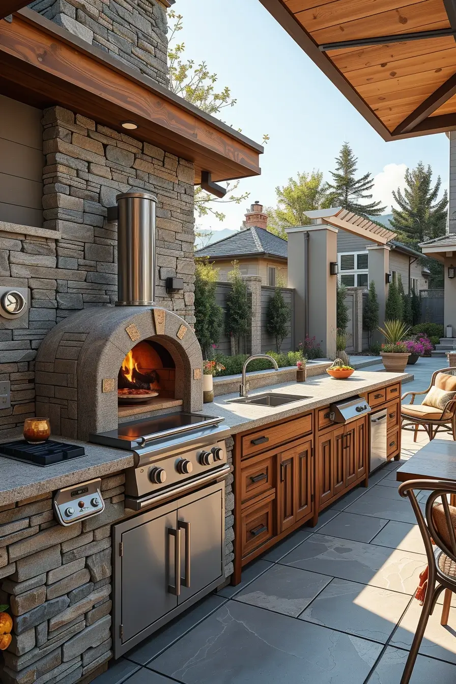 58 Outside Barbecue Area Ideas 2026 For Stylish And Modern Backyard Living