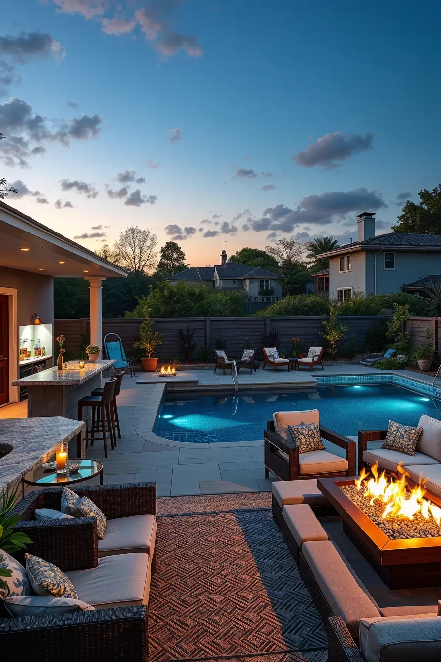 60 Outdoor Pool Area Above Ground 2026 Ideas For A Stylish Backyard Upgrade