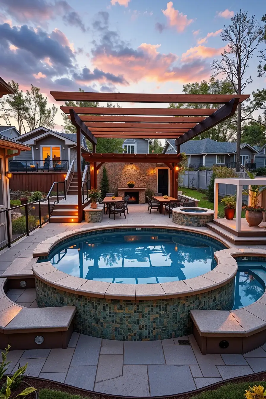 60 Outdoor Pool Area Above Ground 2026 Ideas For A Stylish Backyard Upgrade