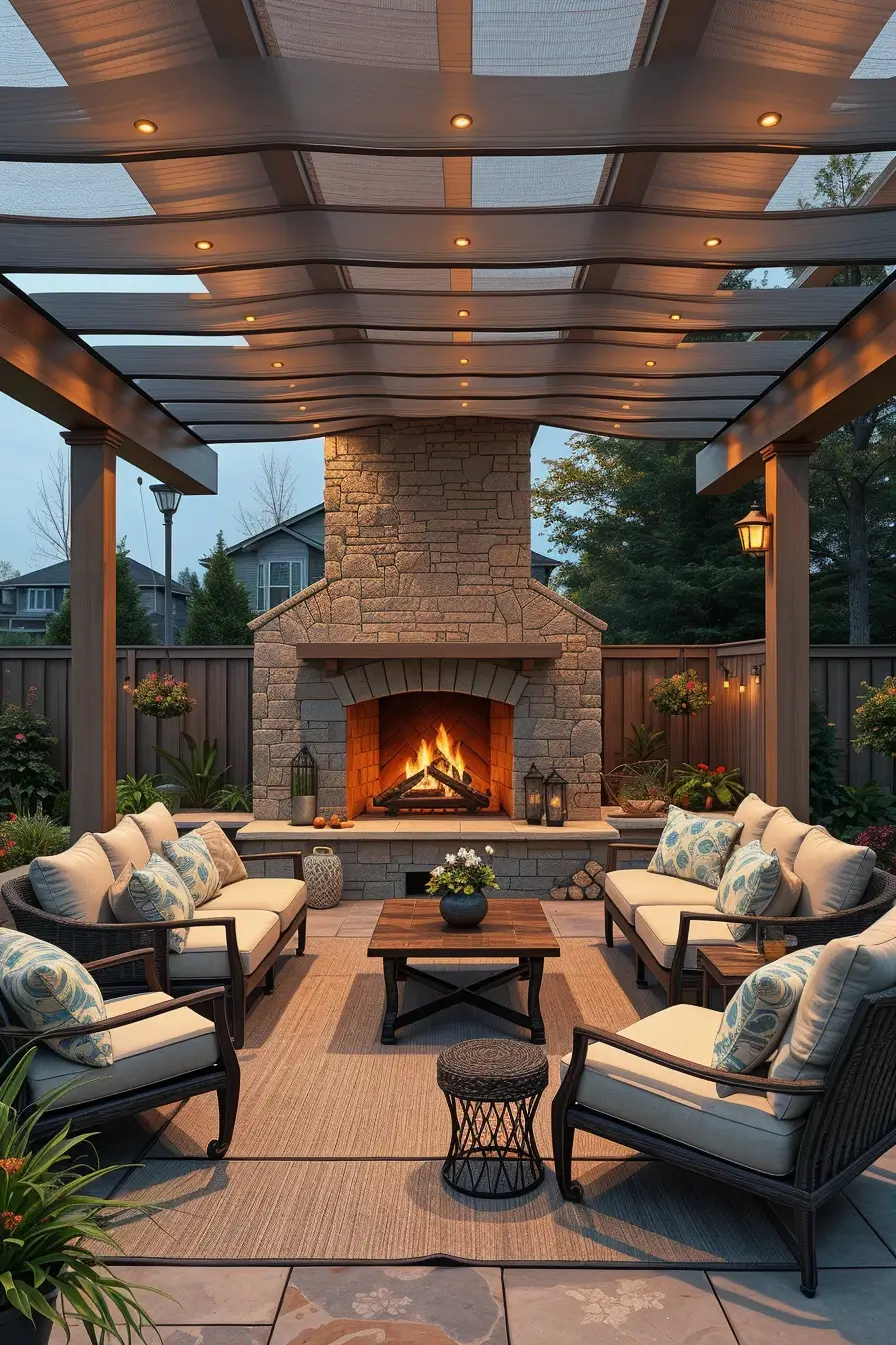 58 Outdoor Fireplace Ideas 2026 For Stylish And Cozy Outdoor Spaces