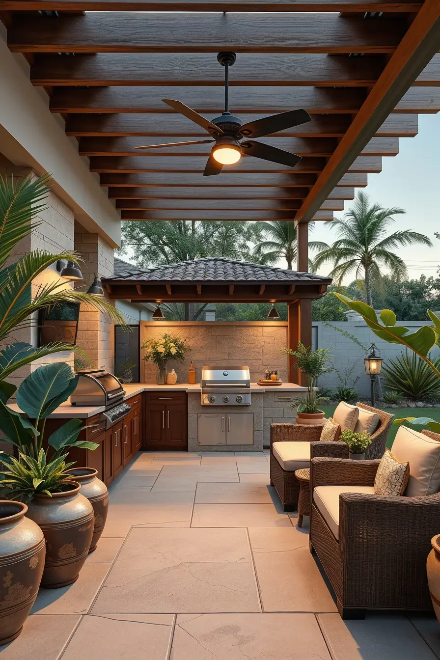 58 Outside Barbecue Area Ideas 2026 For Stylish And Modern Backyard Living
