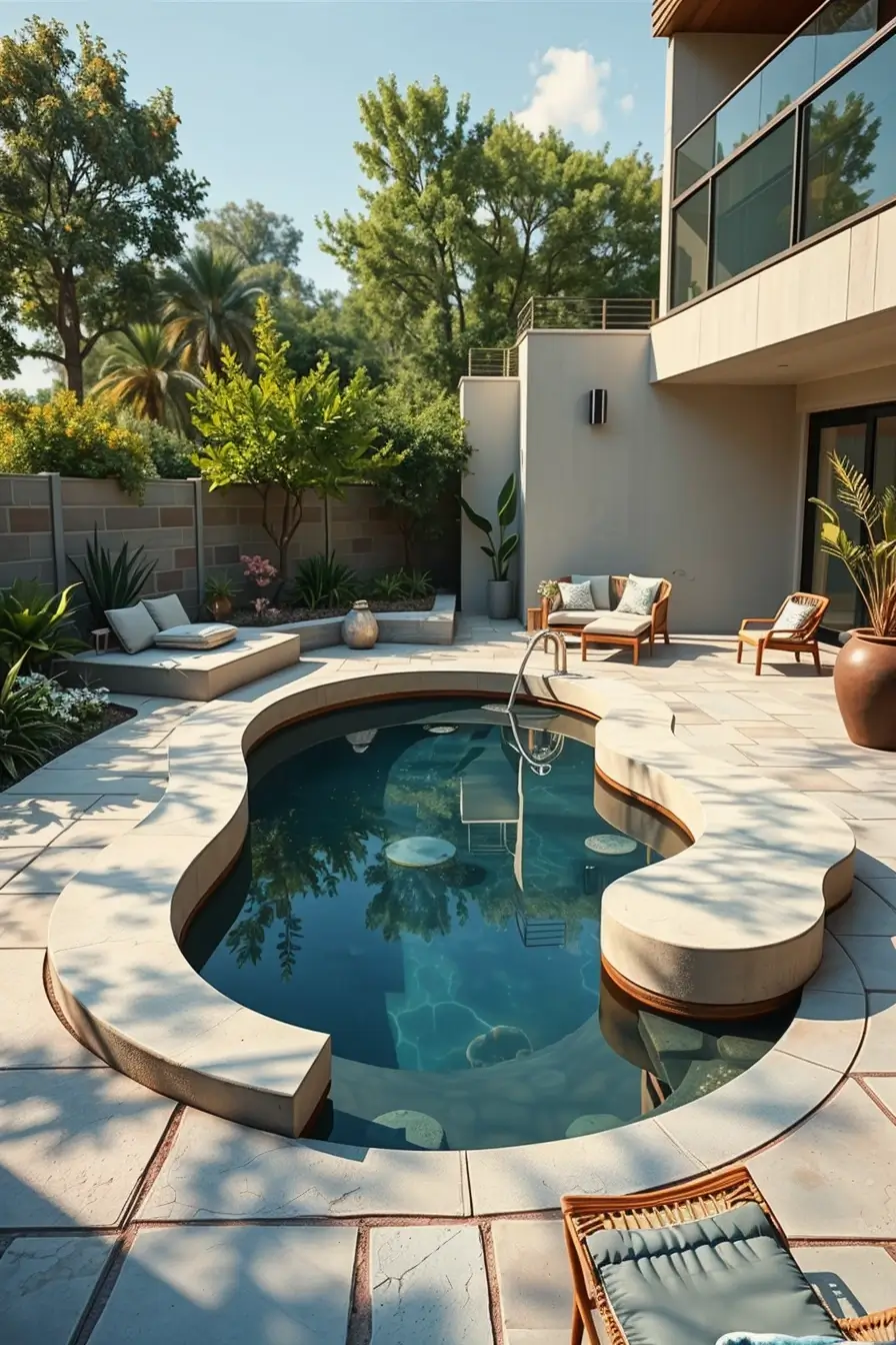 60 Small Pool Ideas 2026: Curved, Cozy & Sculptural Designs For Modern Spaces