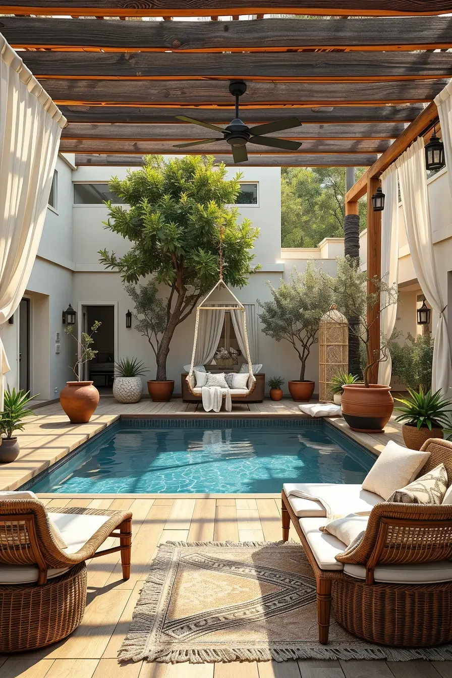 60 Outdoor Pool Area Above Ground 2026 Ideas For A Stylish Backyard Upgrade