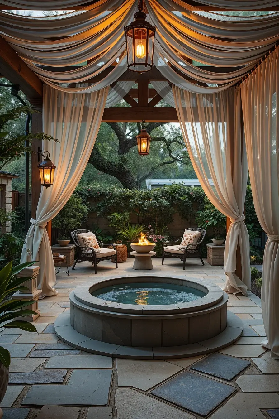 59 Outdoor Spa Ideas 2026: Creative, Stylish & Modern Backyard Wellness Designs