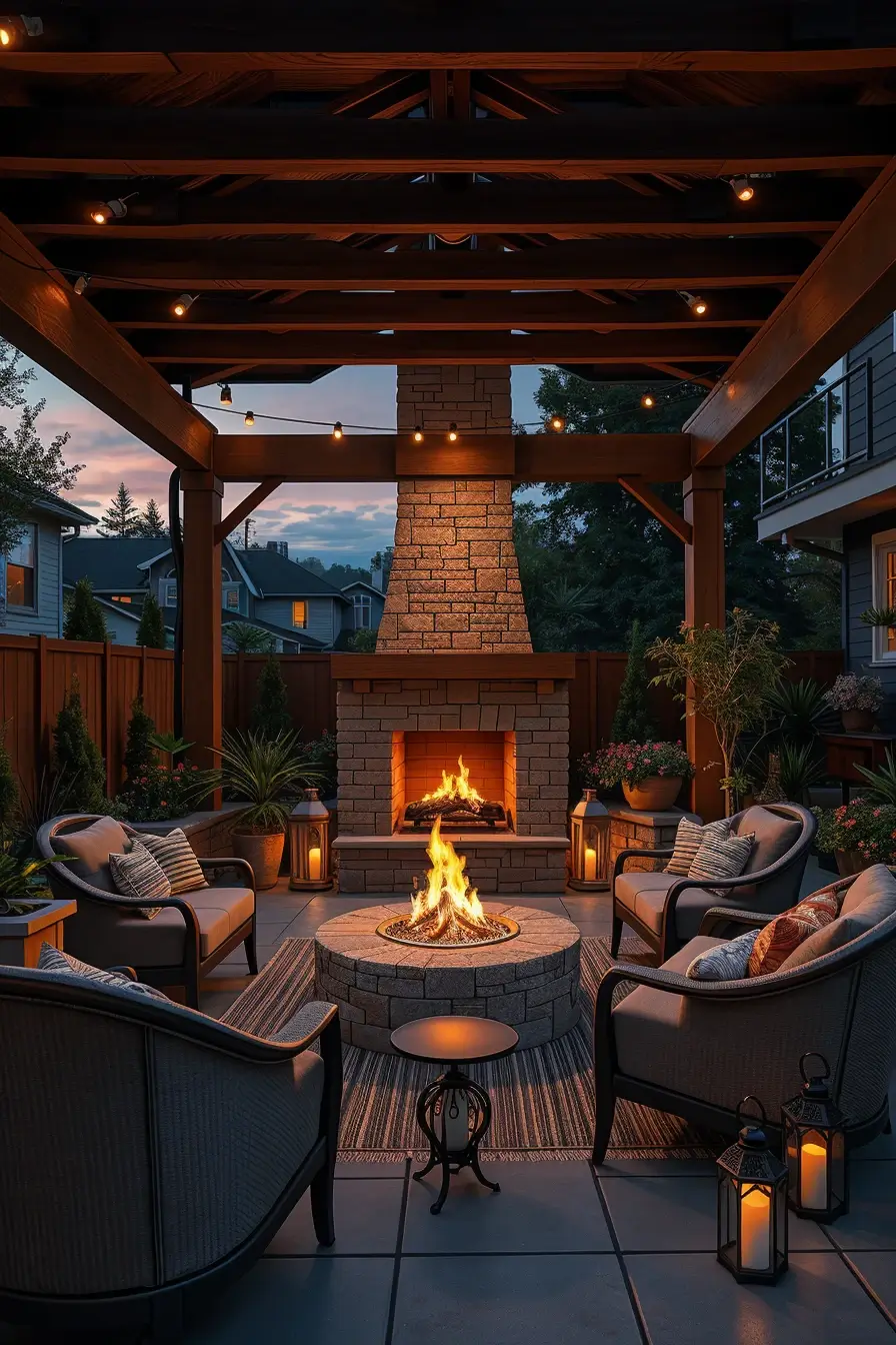 58 Outdoor Fireplace Ideas 2026 For Stylish And Cozy Outdoor Spaces