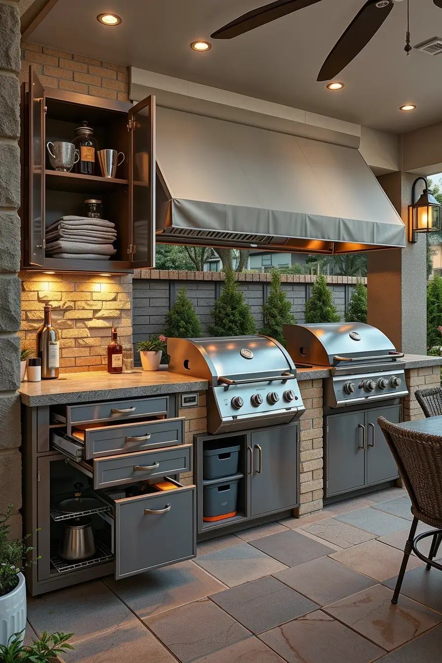 58 Outside Barbecue Area Ideas 2026 For Stylish And Modern Backyard Living