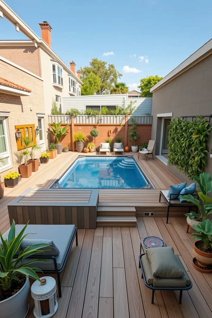 60 Outdoor Pool Area Above Ground 2026 Ideas For A Stylish Backyard Upgrade