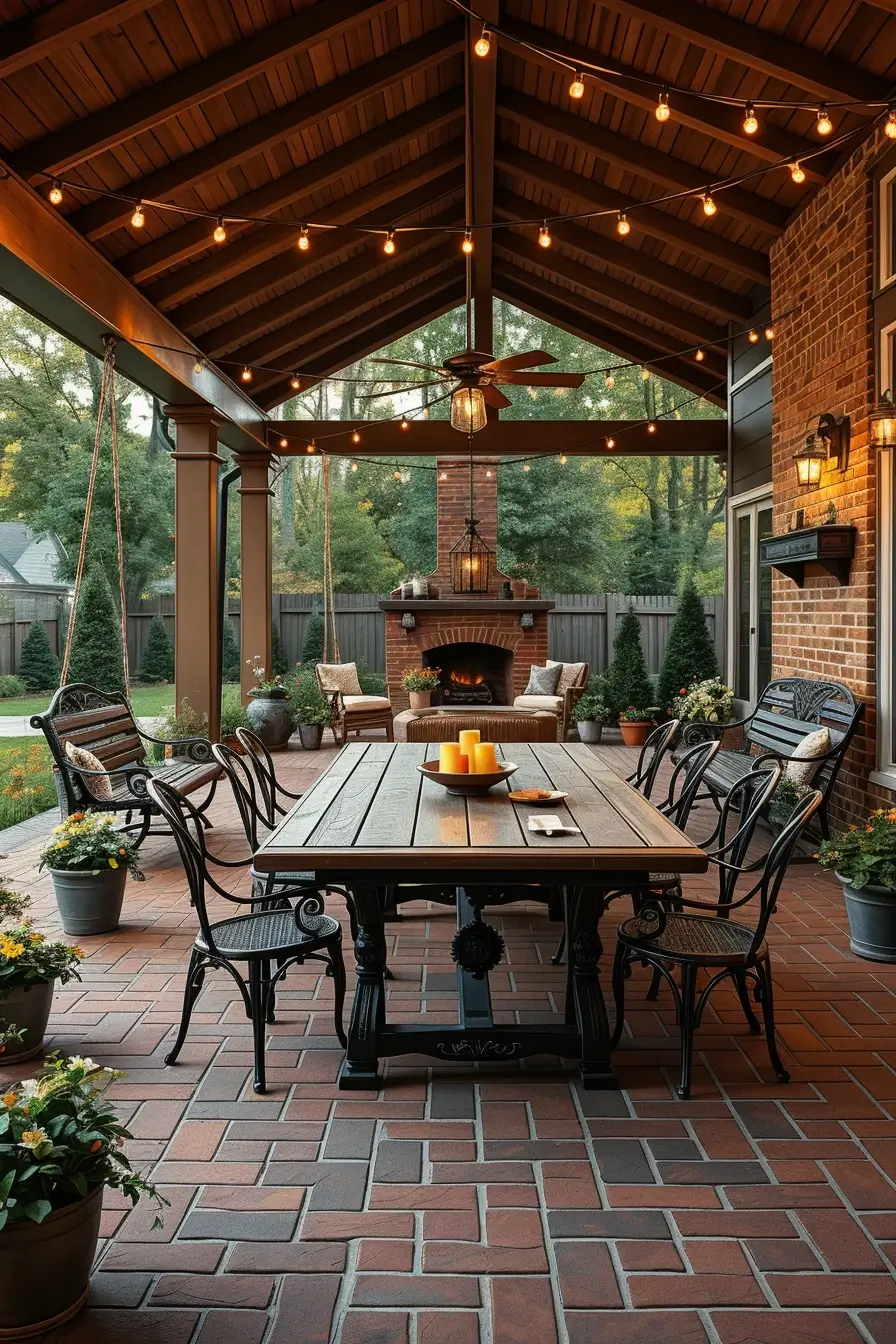 58 Brick Patio Ideas 2026: Modern Backyard Designs, Layout Trends And Outdoor Inspiration