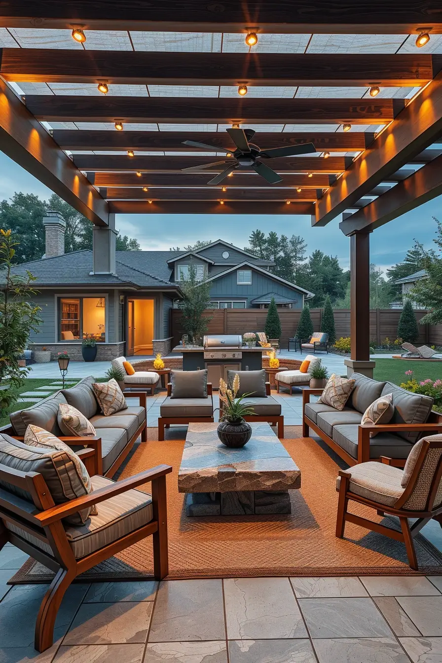 58 Outside Barbecue Area Ideas 2026 For Stylish And Modern Backyard Living