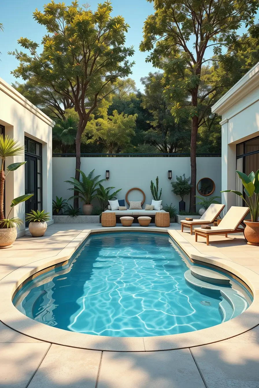 60 Small Pool Ideas 2026: Curved, Cozy & Sculptural Designs For Modern Spaces