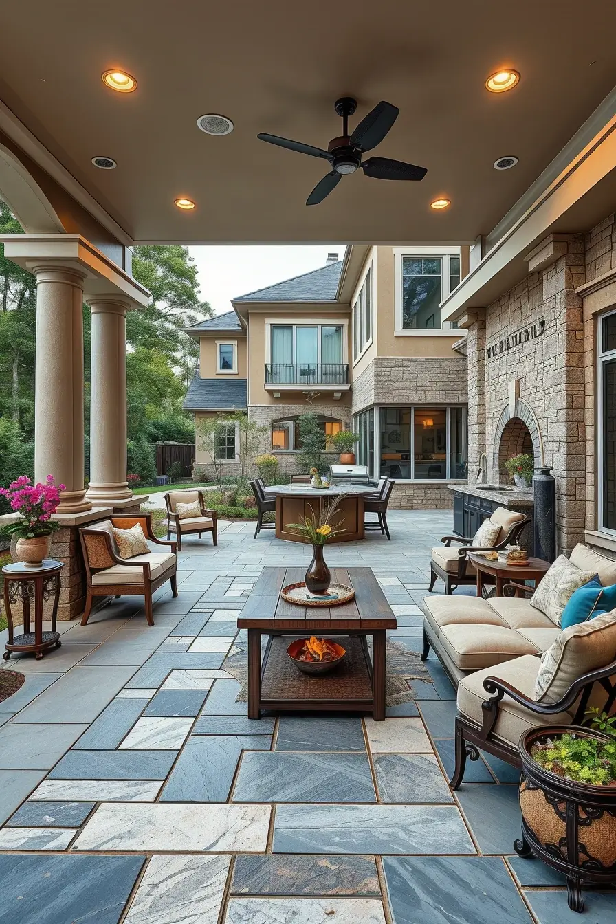 59 Stamped Concrete Patio Ideas 2026 That Transform Your Outdoor Living Space