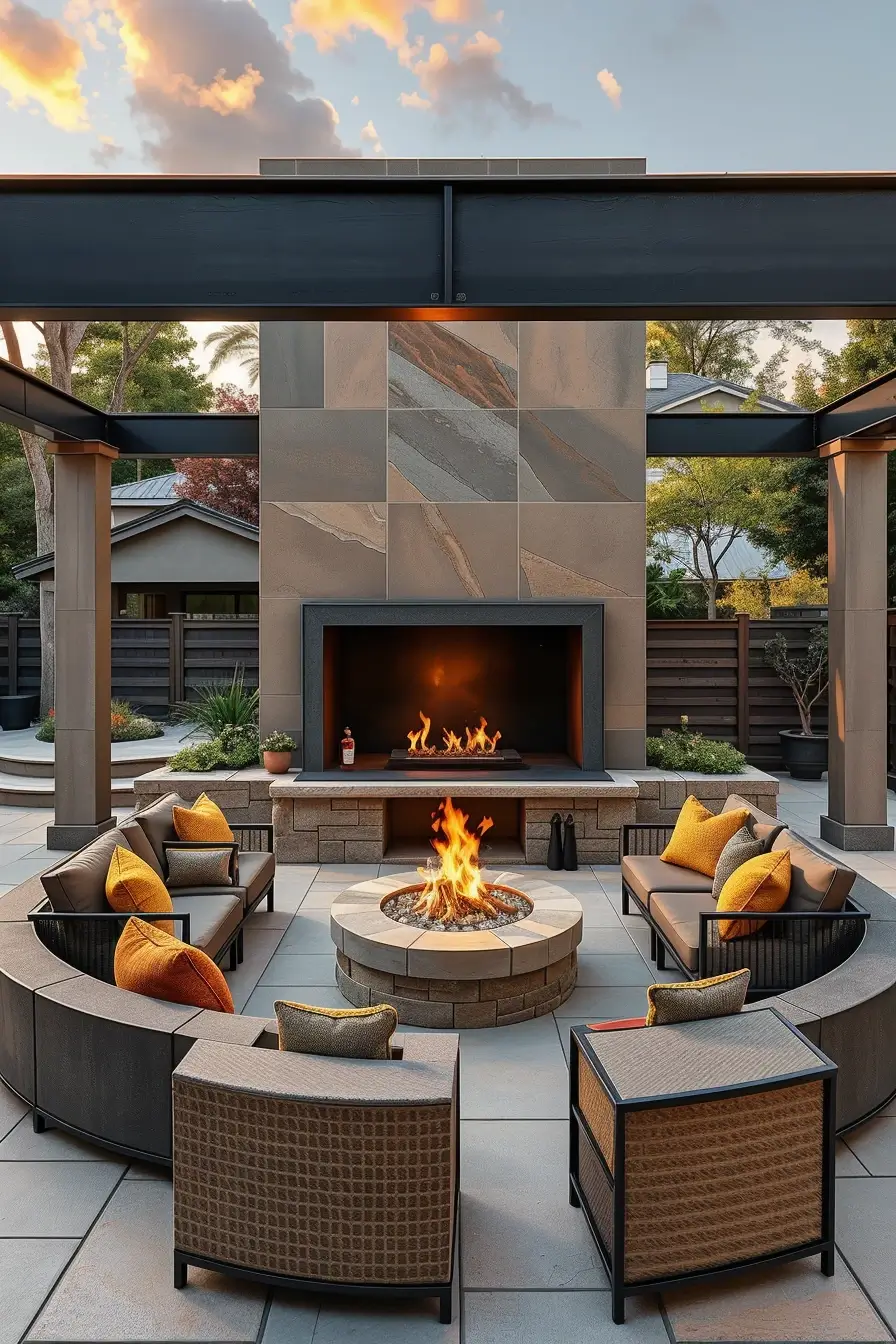 58 Outdoor Fireplace Ideas 2026 For Stylish And Cozy Outdoor Spaces