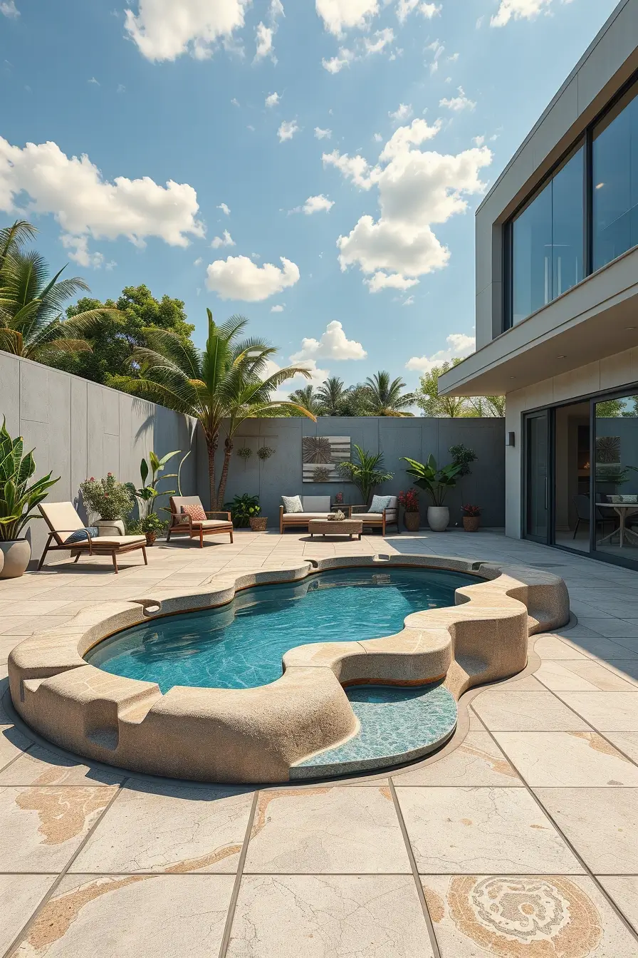 60 Small Pool Ideas 2026: Curved, Cozy & Sculptural Designs For Modern Spaces