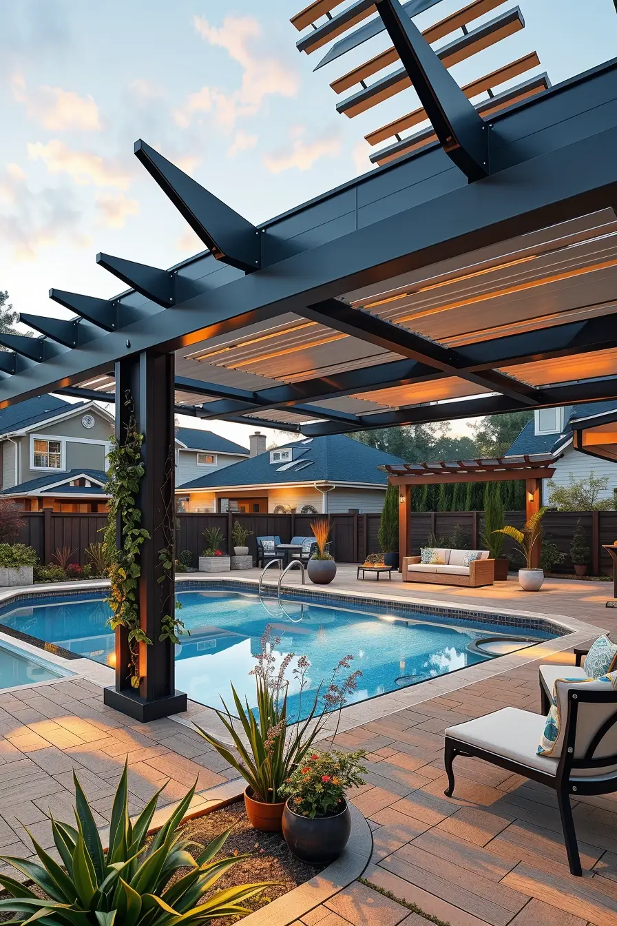 60 Outdoor Pool Area Above Ground 2026 Ideas For A Stylish Backyard Upgrade