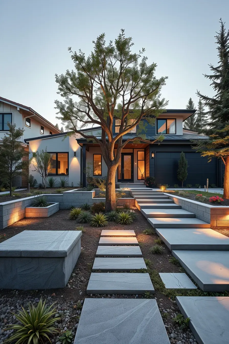 56 Modern Front Yard 2026 Ideas: Creative, Sculptural, And Designer Outdoor Inspiration