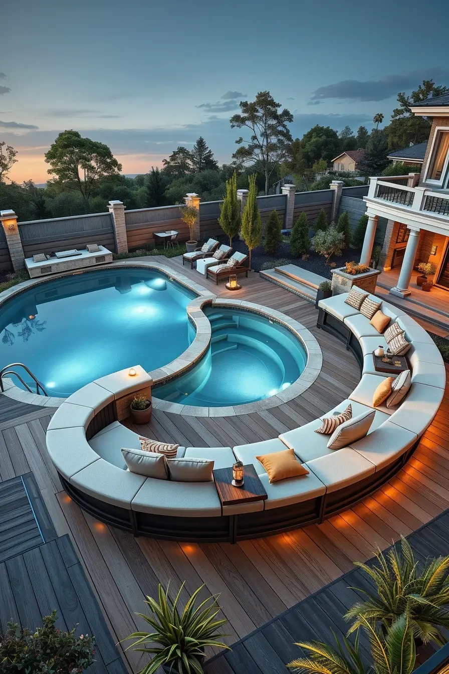 60 Outdoor Pool Area Above Ground 2026 Ideas For A Stylish Backyard Upgrade