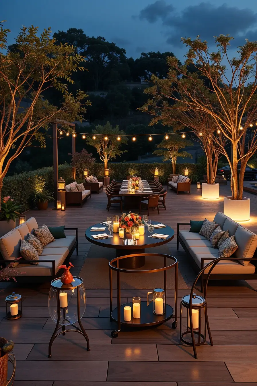 52 Outdoor Dinner Parties 2026: Stylish Curved Furniture And Modern Designer Ideas