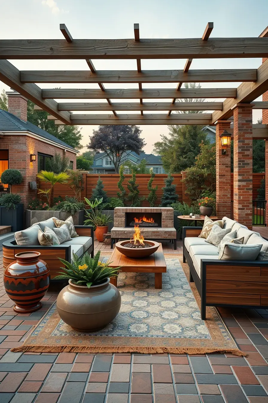 58 Brick Patio Ideas 2026: Modern Backyard Designs, Layout Trends And Outdoor Inspiration