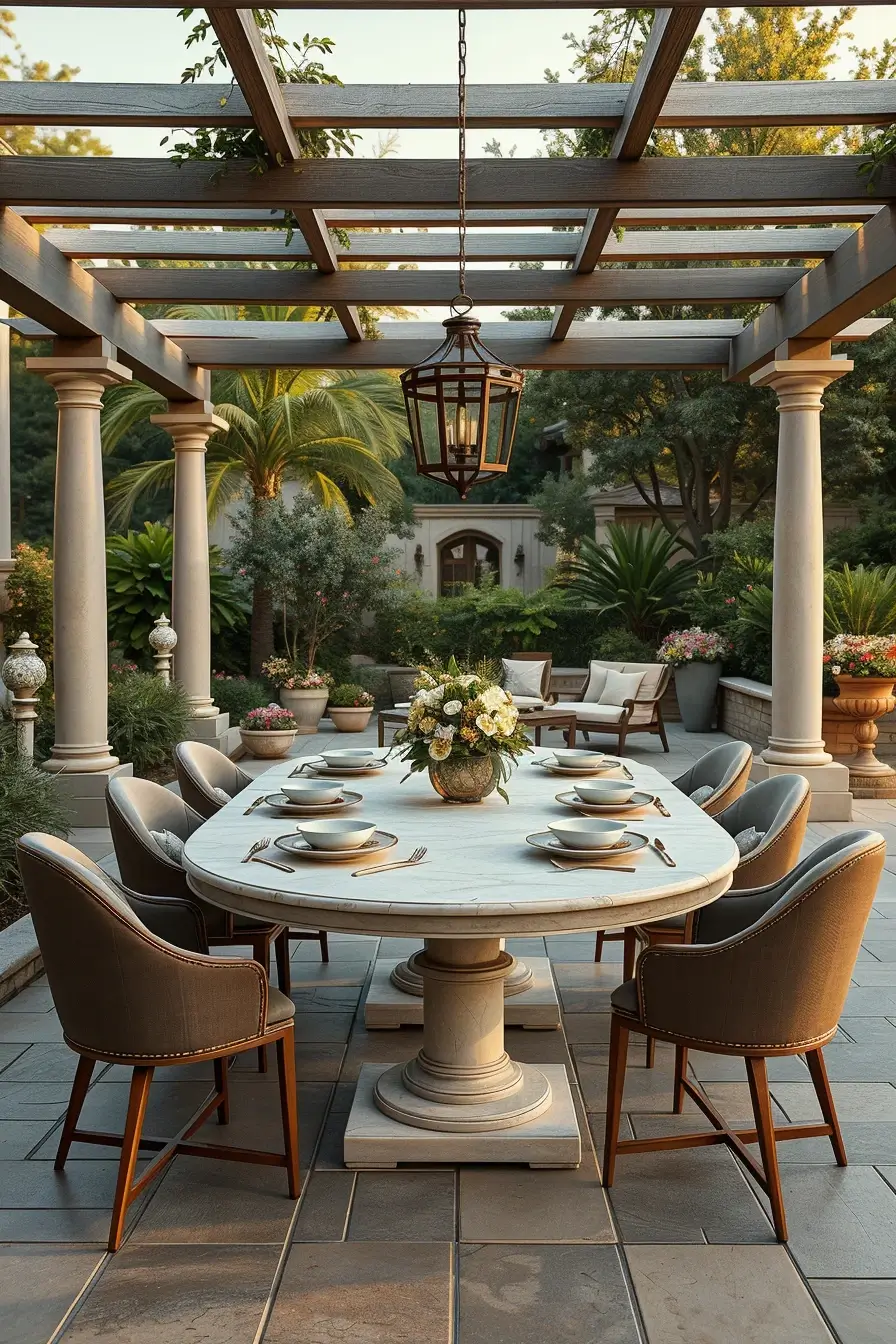 52 Outdoor Dinner Parties 2026: Stylish Curved Furniture And Modern Designer Ideas
