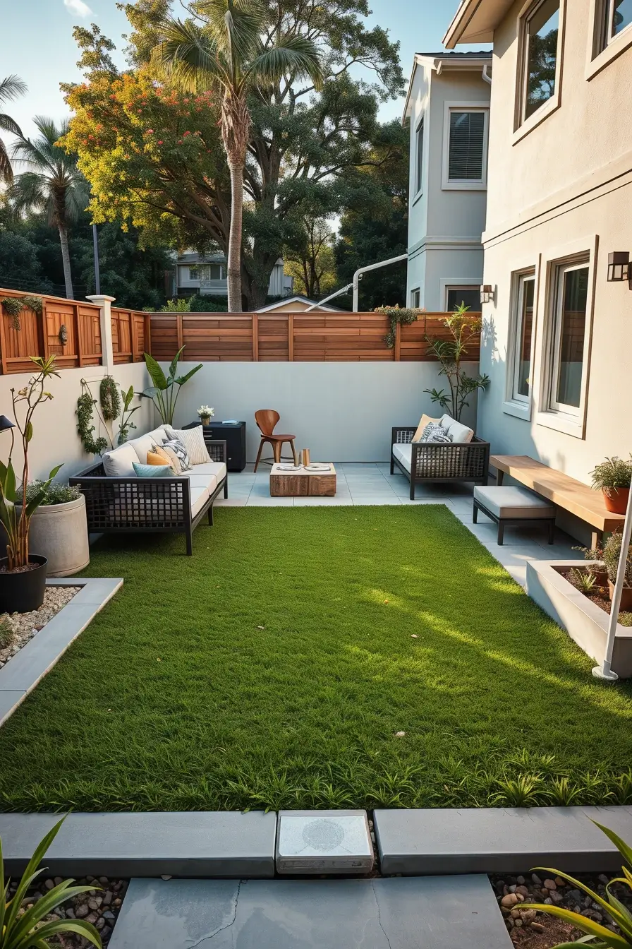 58 Backyard Turf Ideas 2026 For Modern And Low-Maintenance Outdoor Living