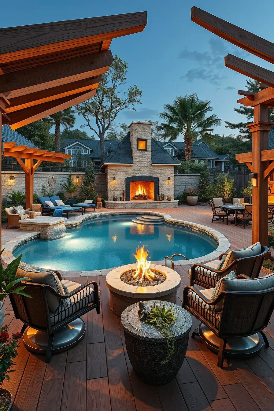 60 Outdoor Pool Area Above Ground 2026 Ideas For A Stylish Backyard Upgrade