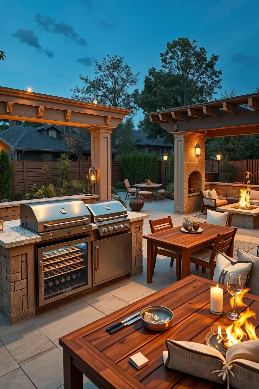 58 Outside Barbecue Area Ideas 2026 For Stylish And Modern Backyard Living