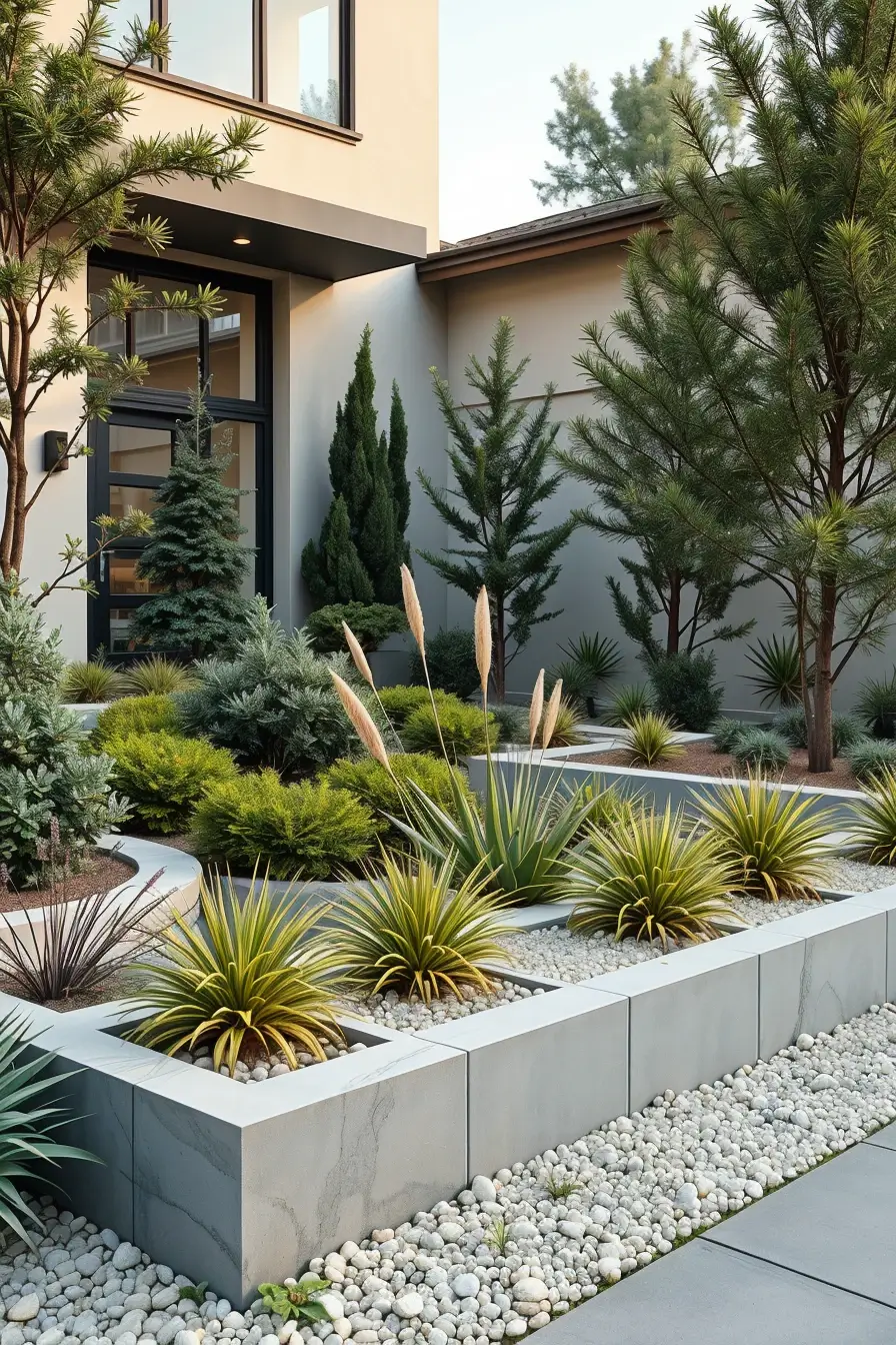 56 Modern Front Yard 2026 Ideas: Creative, Sculptural, And Designer Outdoor Inspiration
