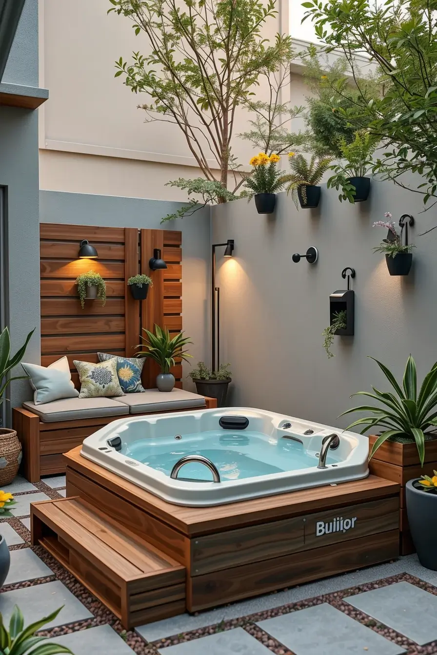 59 Outdoor Spa Ideas 2026: Creative, Stylish & Modern Backyard Wellness Designs