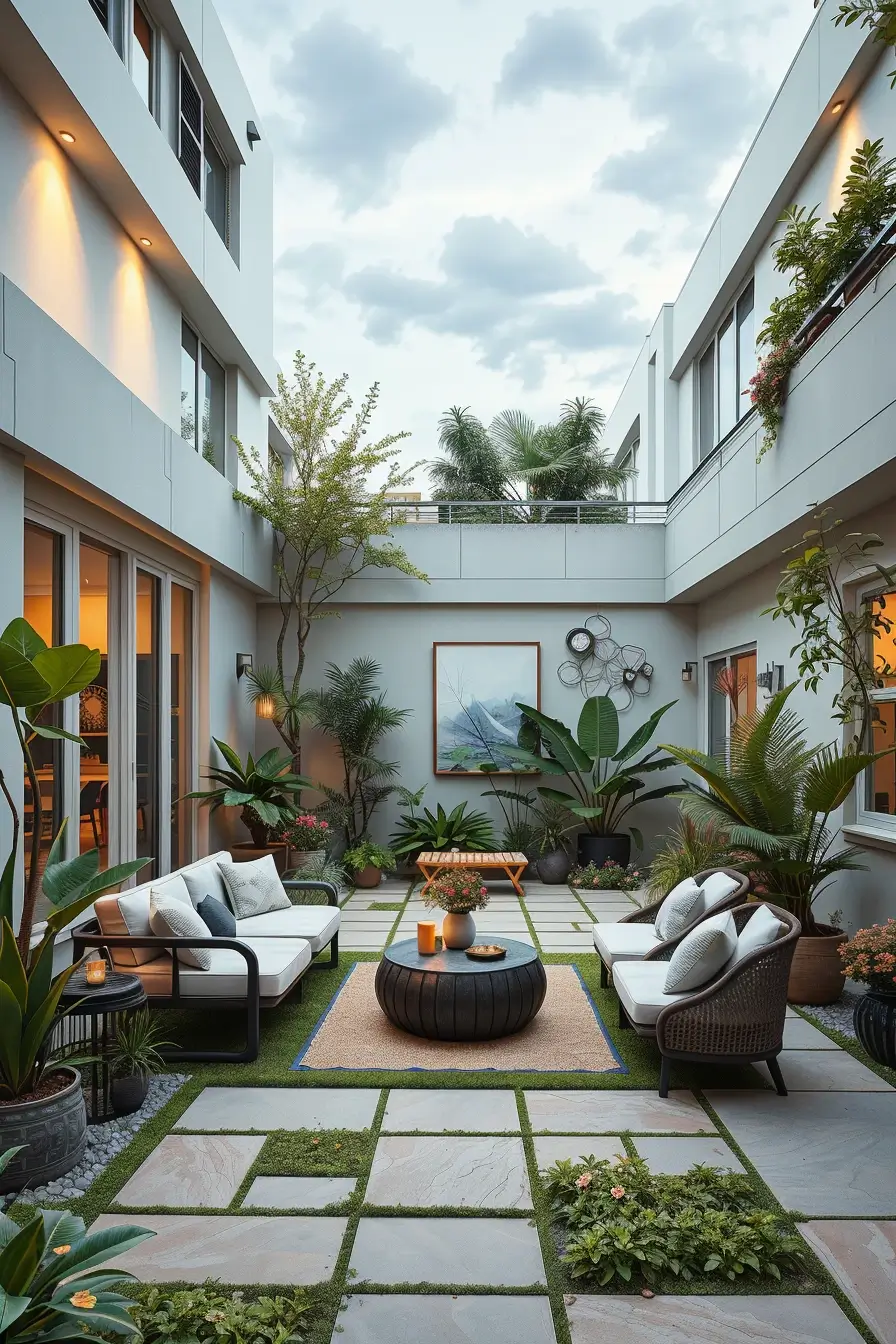 60 Small Courtyard Gardens 2026: Creative, Artistic, And Designer Outdoor Ideas