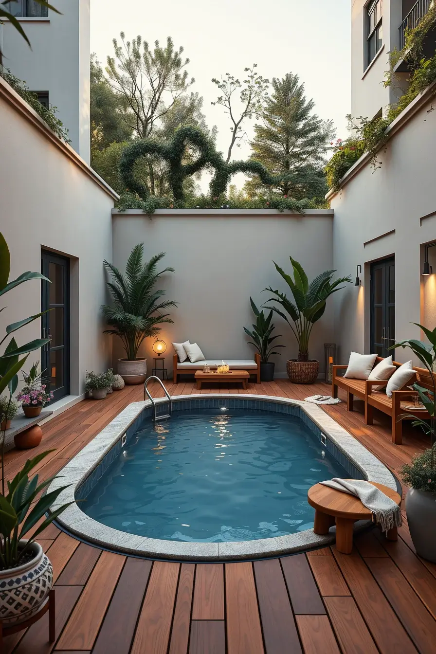 60 Small Pool Ideas 2026: Curved, Cozy & Sculptural Designs For Modern Spaces