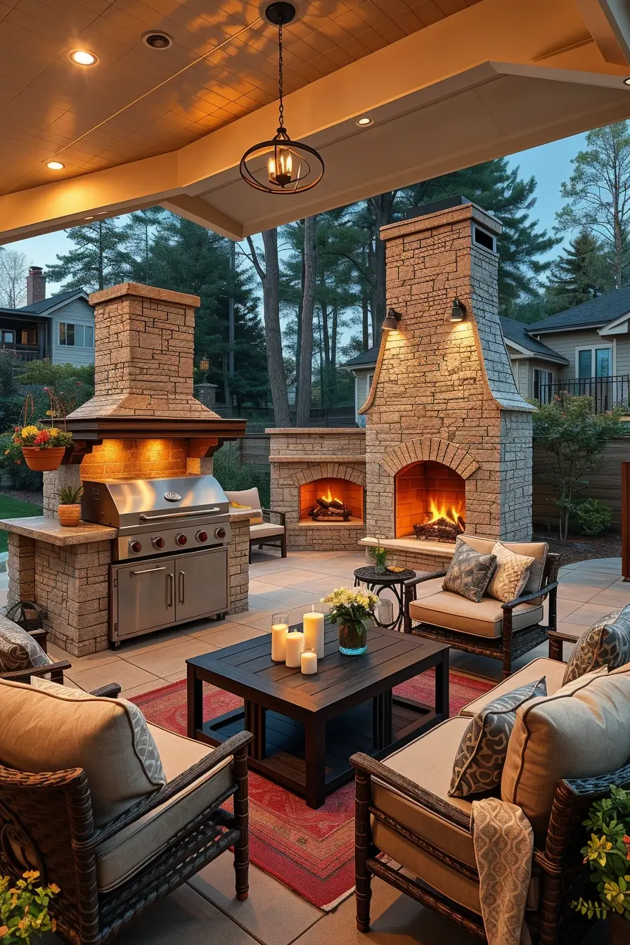 58 Outside Barbecue Area Ideas 2026 For Stylish And Modern Backyard Living