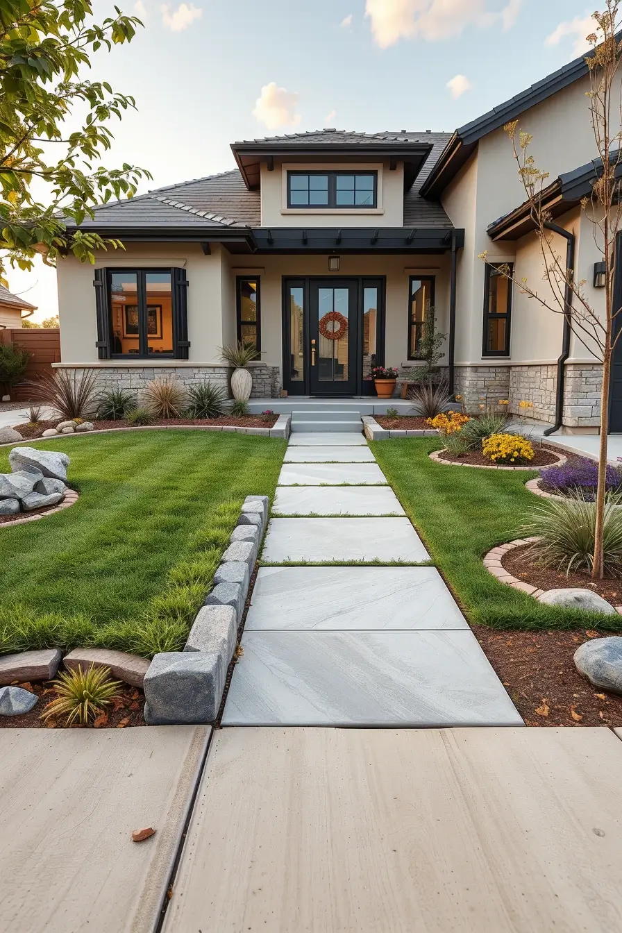 58 Simple Landscaping Front Yard 2026 Ideas For A Modern And Low-Maintenance Look