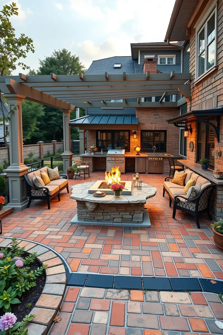 58 Brick Patio Ideas 2026: Modern Backyard Designs, Layout Trends And Outdoor Inspiration