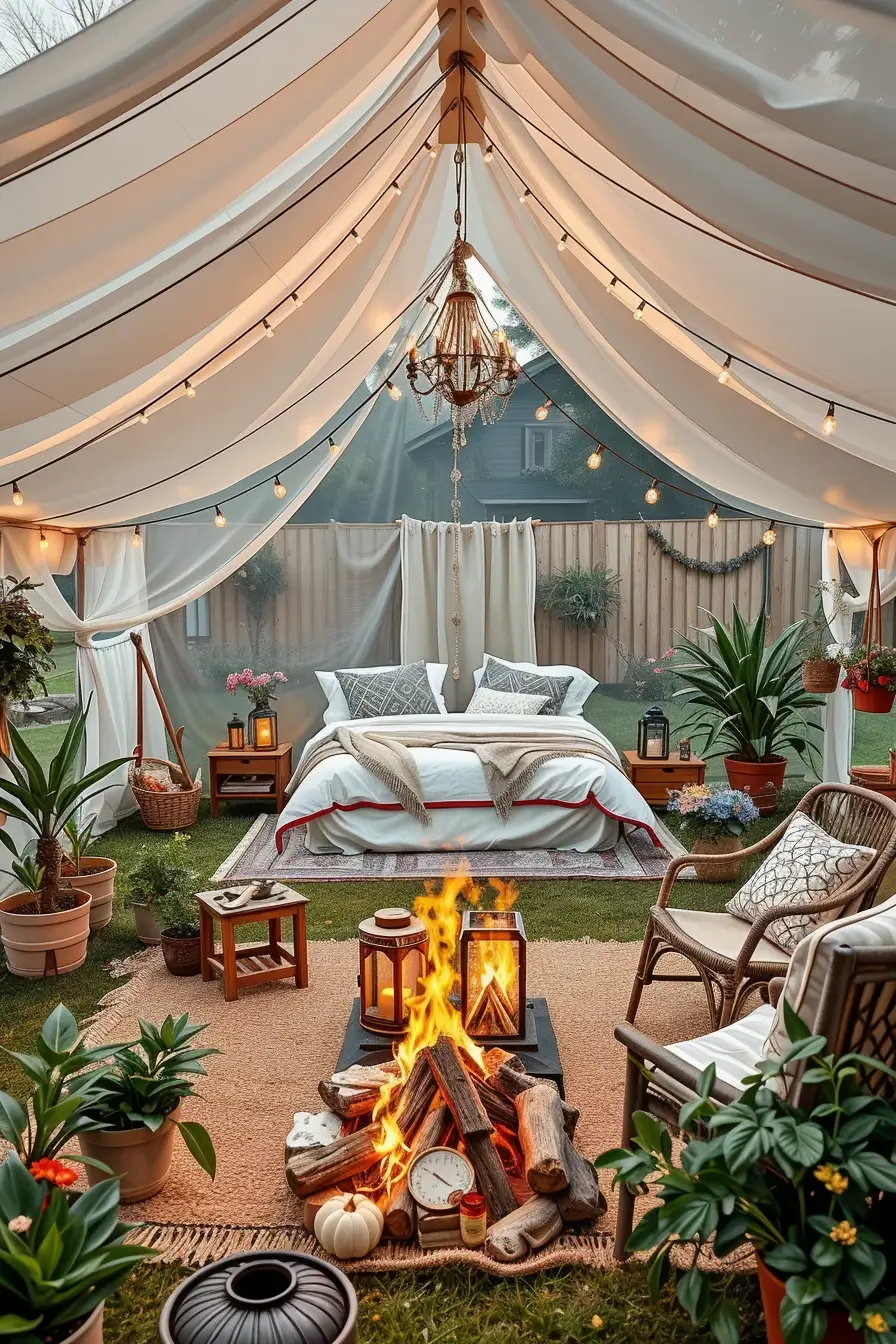 59 Glamping Backyard Ideas 2026 For A Luxury Outdoor Retreat