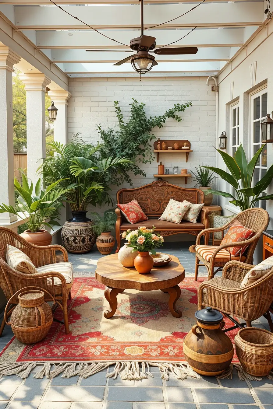 58 Boho Patio Ideas 2026 For A Stylish And Relaxed Outdoor Space