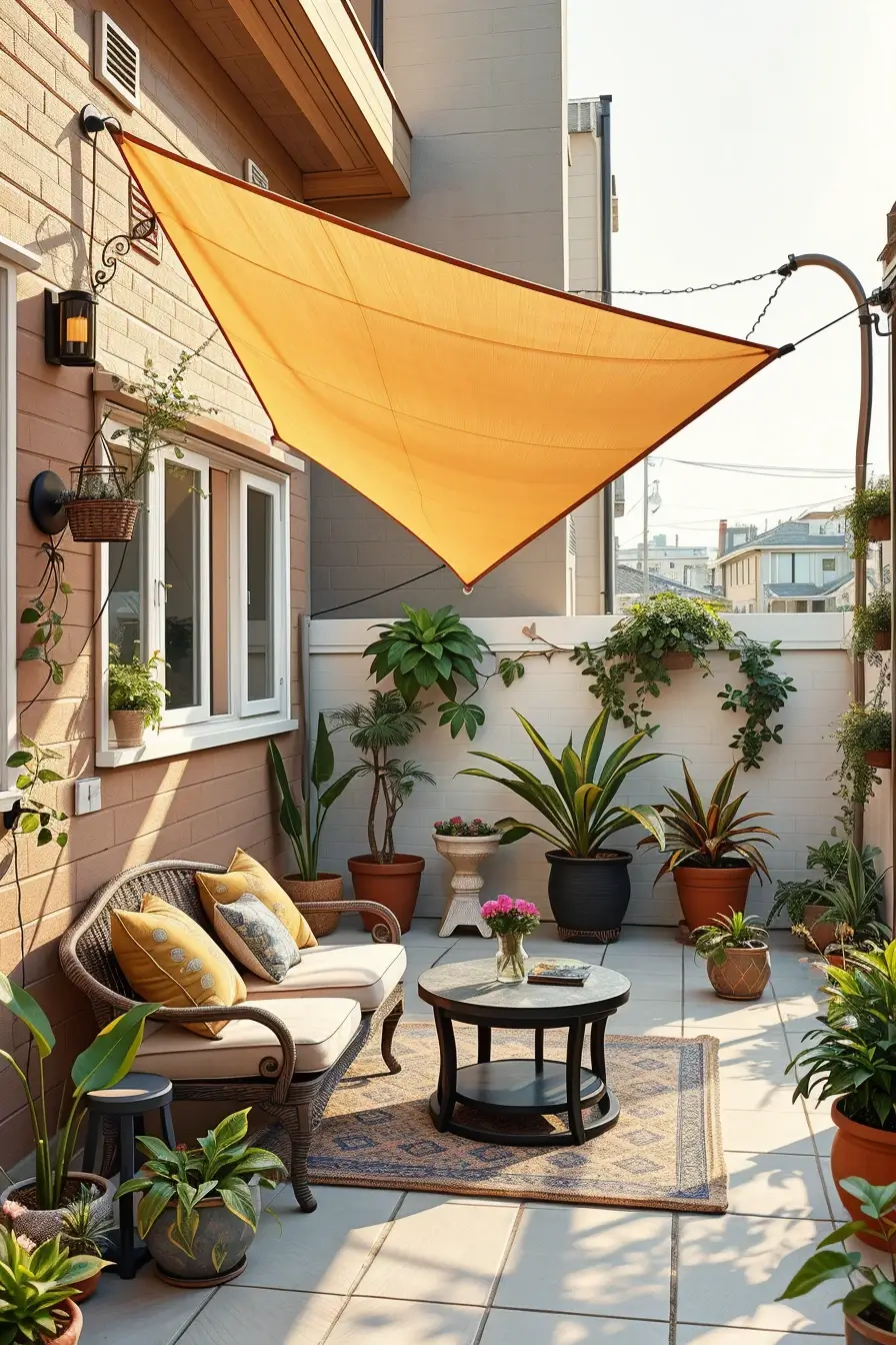 58 Sun Sail Shade Ideas For Your Outdoor Space 2026: Stylish Backyard Shade Inspiration