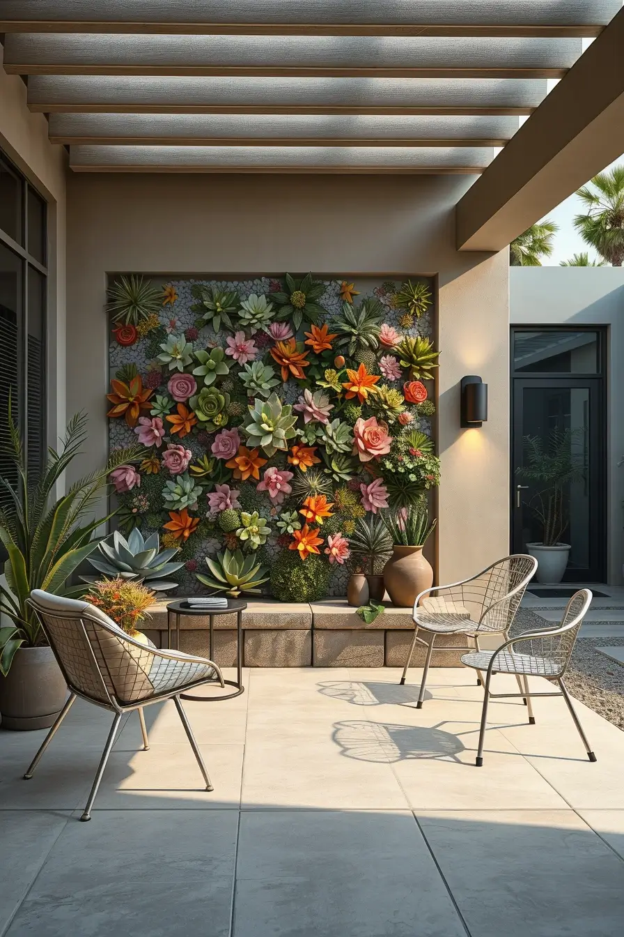 59 Vertical Garden & Outdoor Living Wall Ideas 2026 For Stunning Green Spaces