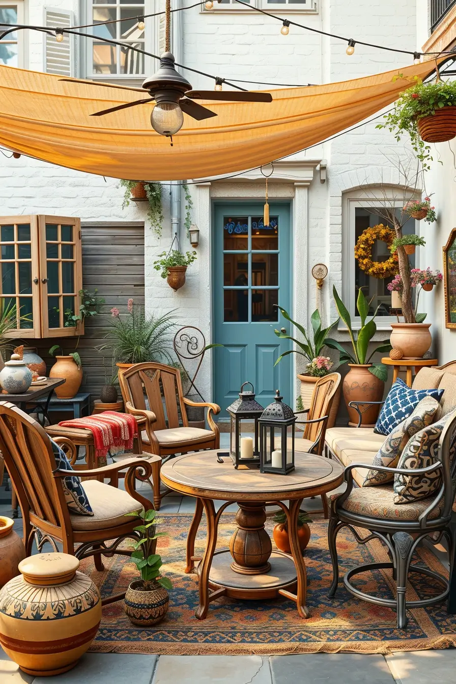 60 Boho Patio Ideas 2026 That Create A Dreamy Outdoor Oasis