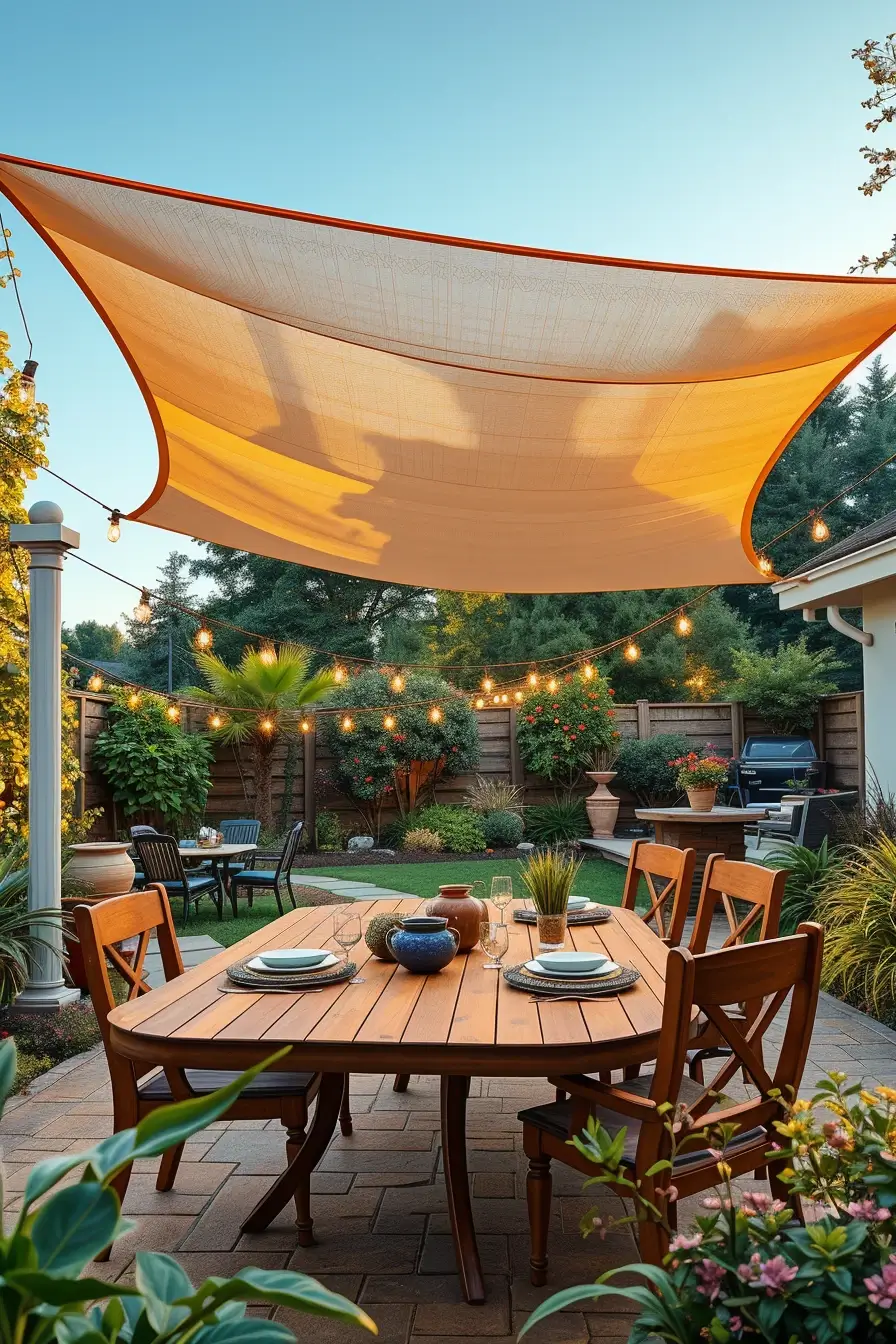 56 Sun Shade Sail Ideas Backyards 2026 For Stylish And Cool Outdoor Spaces