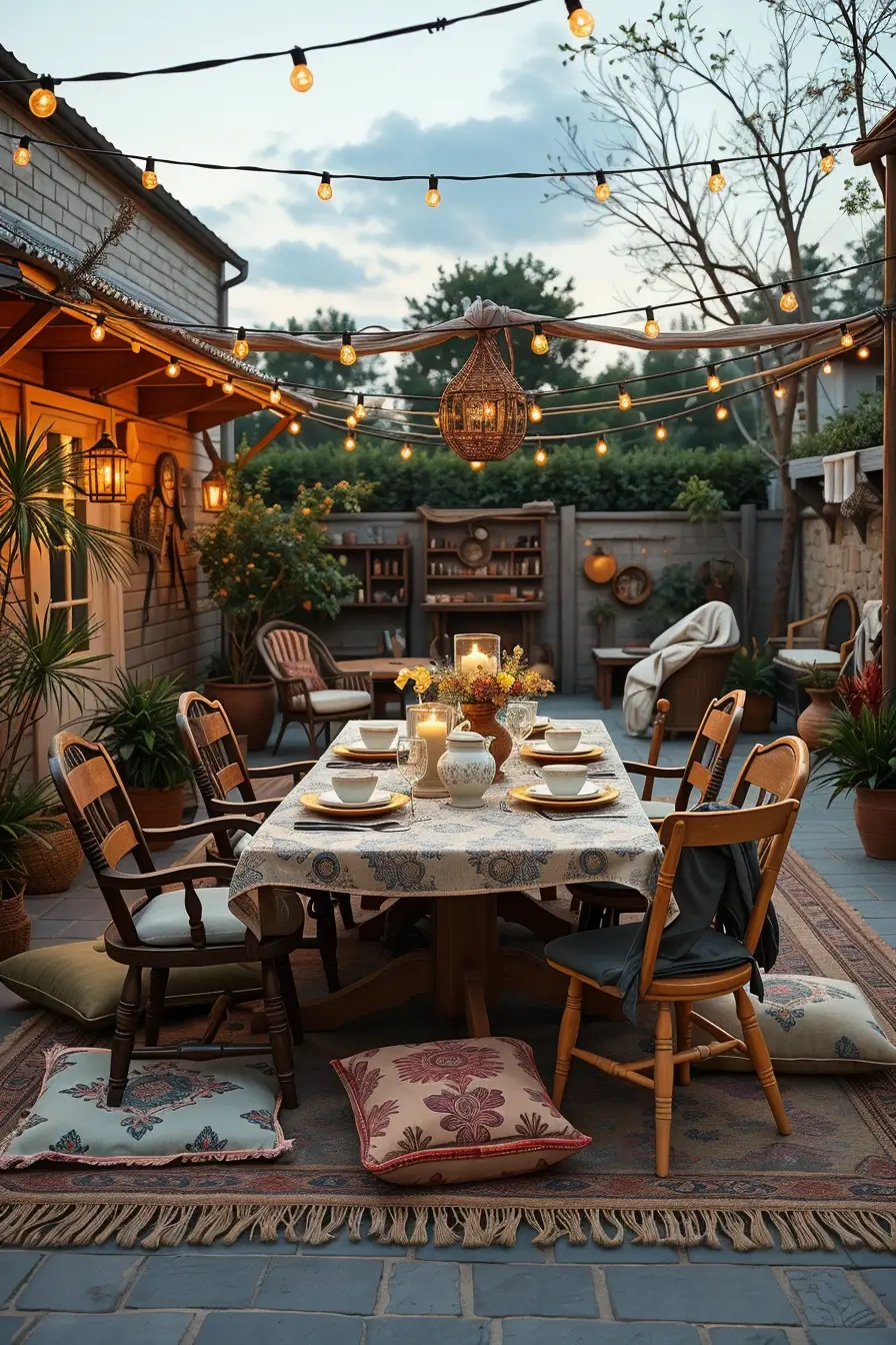 60 Boho Patio Ideas 2026 That Create A Dreamy Outdoor Oasis