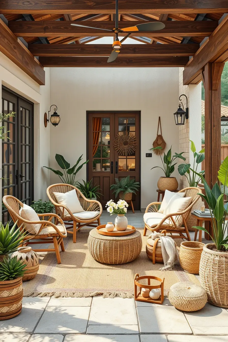 58 Boho Patio Ideas 2026 For A Stylish And Relaxed Outdoor Space