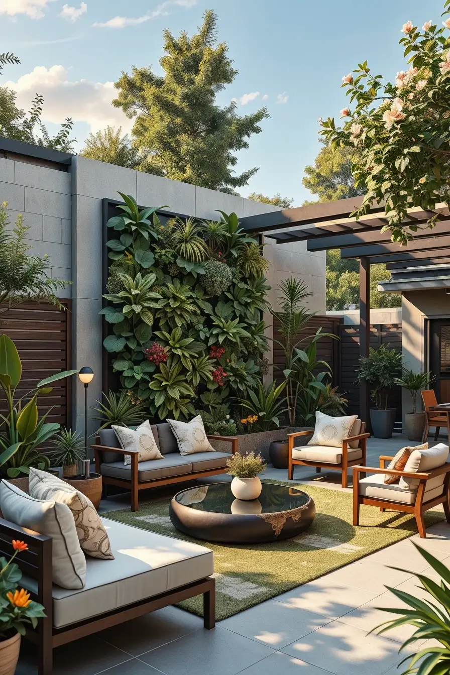 59 Vertical Garden & Outdoor Living Wall Ideas 2026 For Stunning Green Spaces