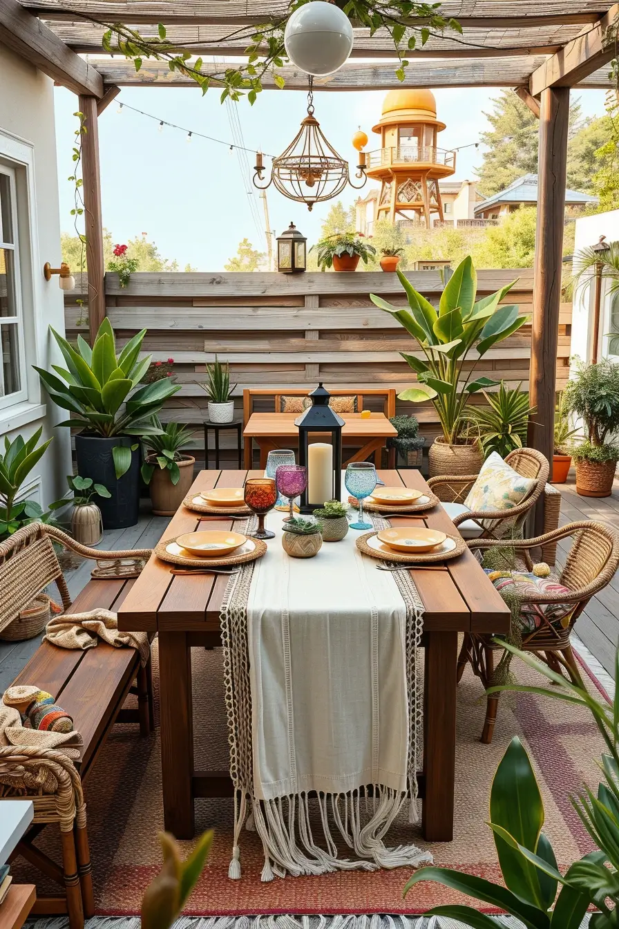 58 Boho Patio Ideas 2026 For A Stylish And Relaxed Outdoor Space