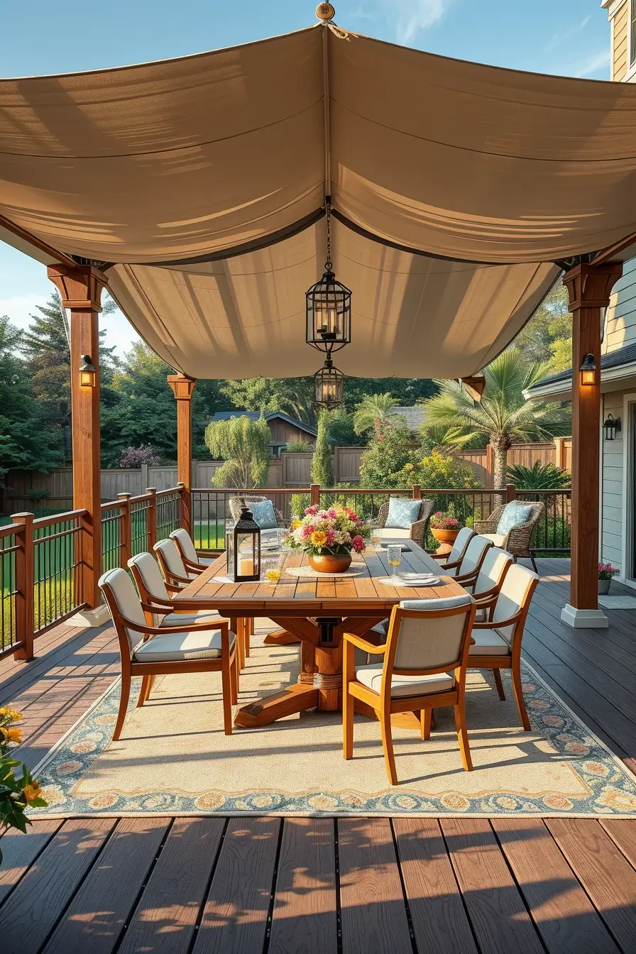 56 Deck Canopy Ideas For Sun 2026 To Create Stylish And Comfortable Outdoor Shade