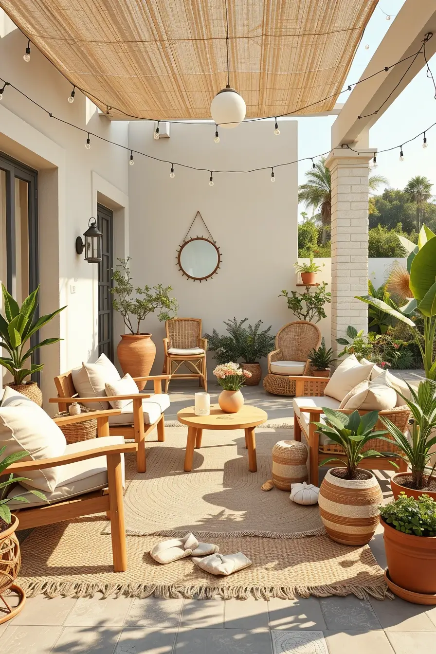 58 Boho Patio Ideas 2026 For A Stylish And Relaxed Outdoor Space