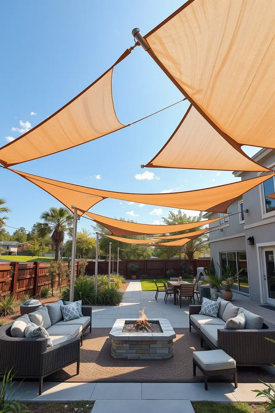56 Sun Shade Sail Ideas Backyards 2026 For Stylish And Cool Outdoor Spaces