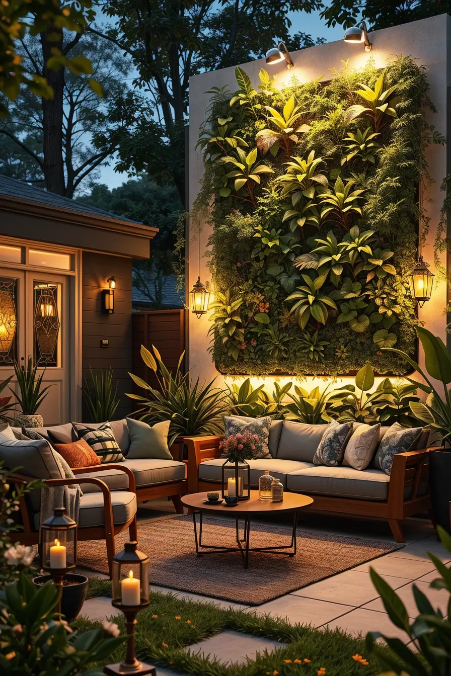 59 Vertical Garden & Outdoor Living Wall Ideas 2026 For Stunning Green Spaces